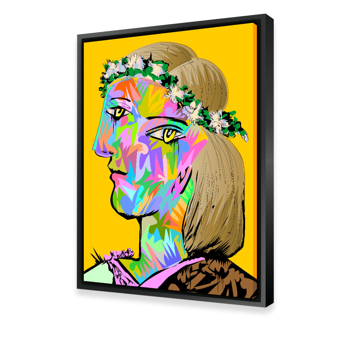 Picasso Woman Face