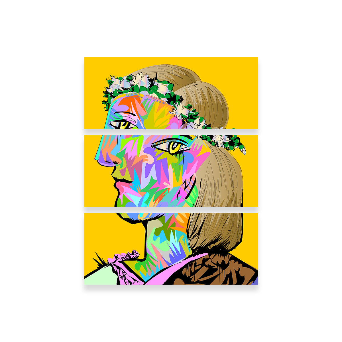 Picasso Woman Face