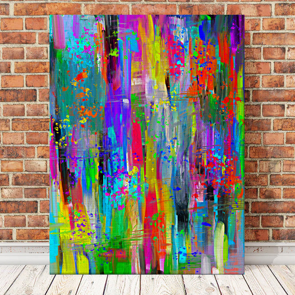 Color Splash Wall Art