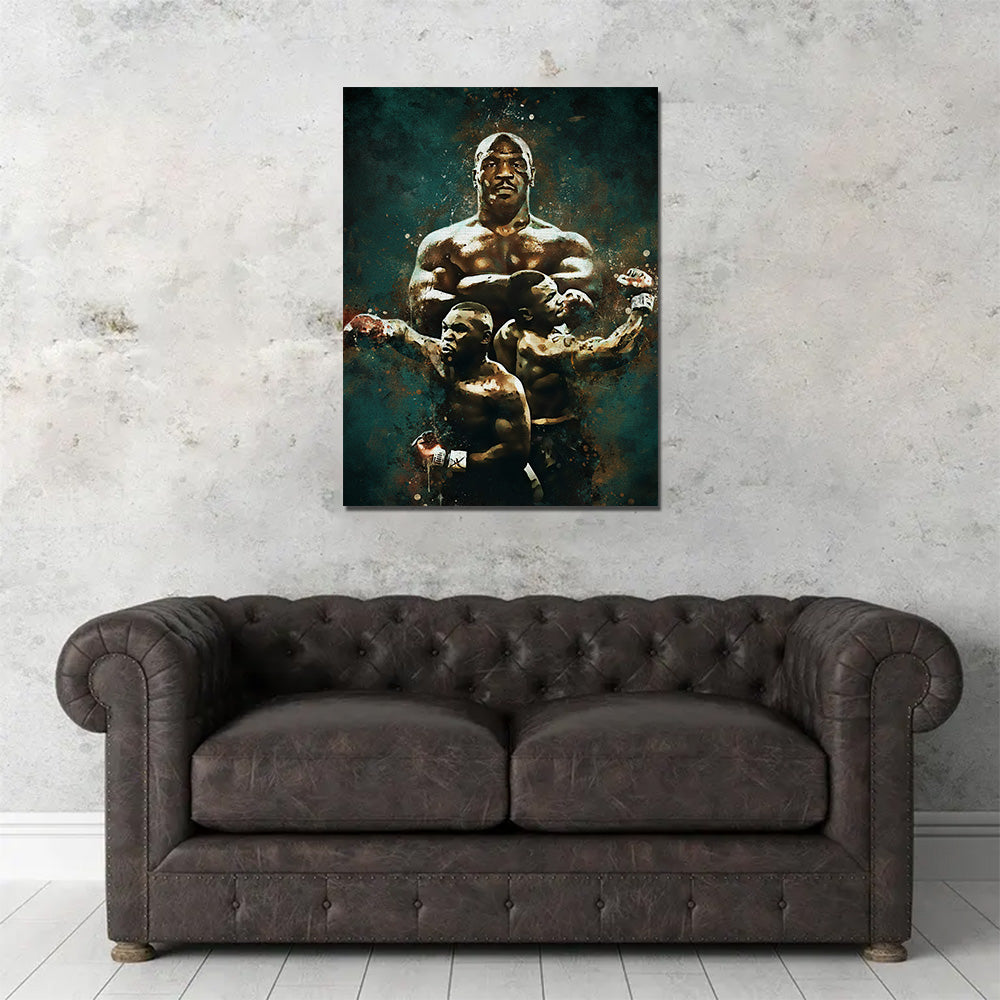 Mike Tyson Painting Wall Art