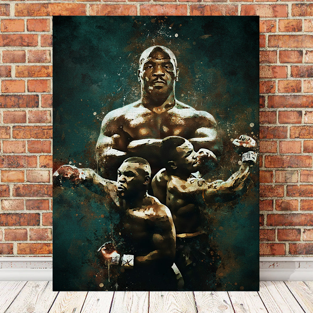 Mike Tyson Painting Wall Art