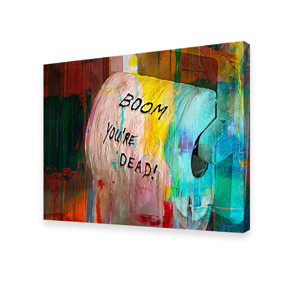 Lethal Weapon - Boom You're Dead Wall Art