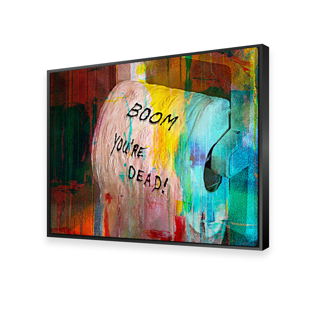Lethal Weapon - Boom You're Dead Wall Art