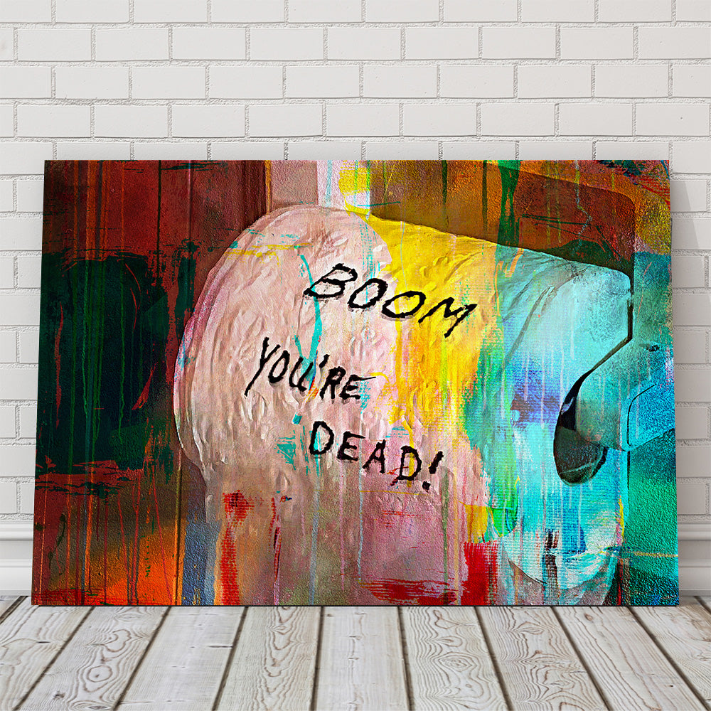 Lethal Weapon - Boom You're Dead Wall Art