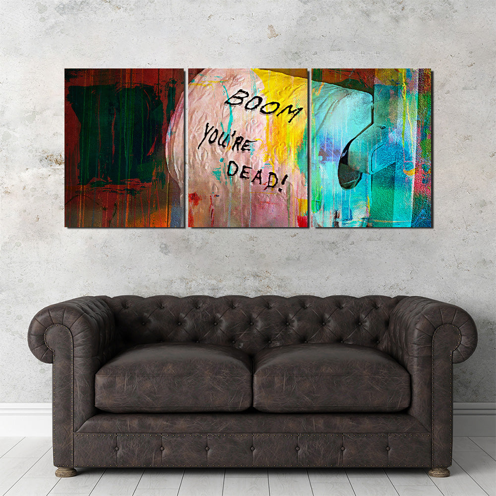 Lethal Weapon - Boom You're Dead Wall Art