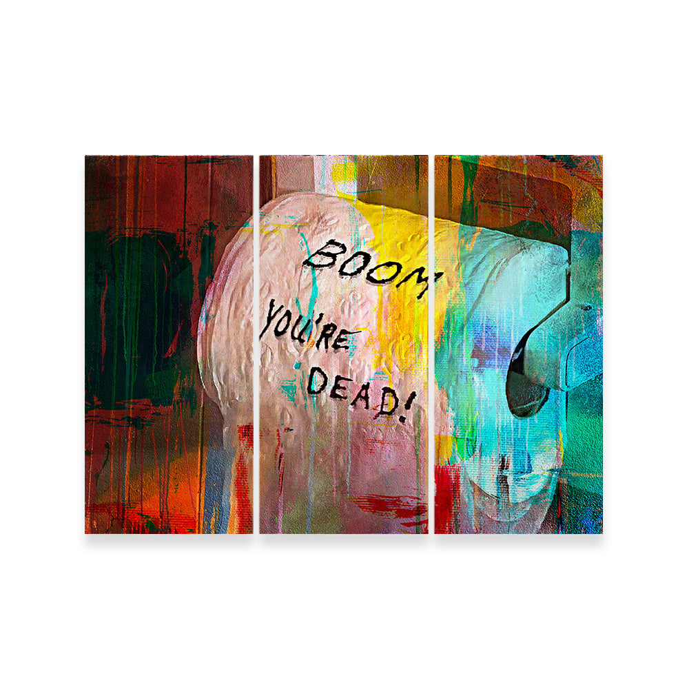 Lethal Weapon - Boom You're Dead Wall Art