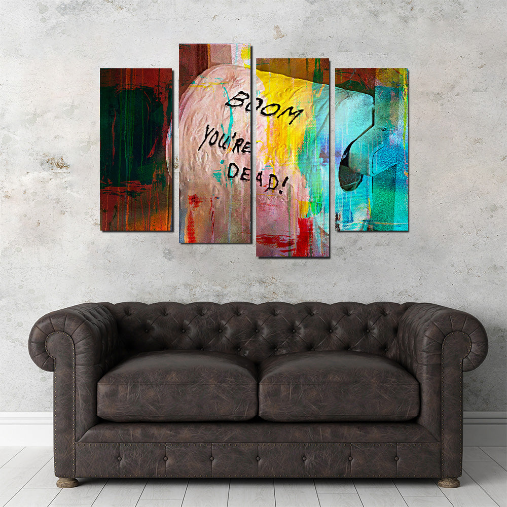 Lethal Weapon - Boom You're Dead Wall Art