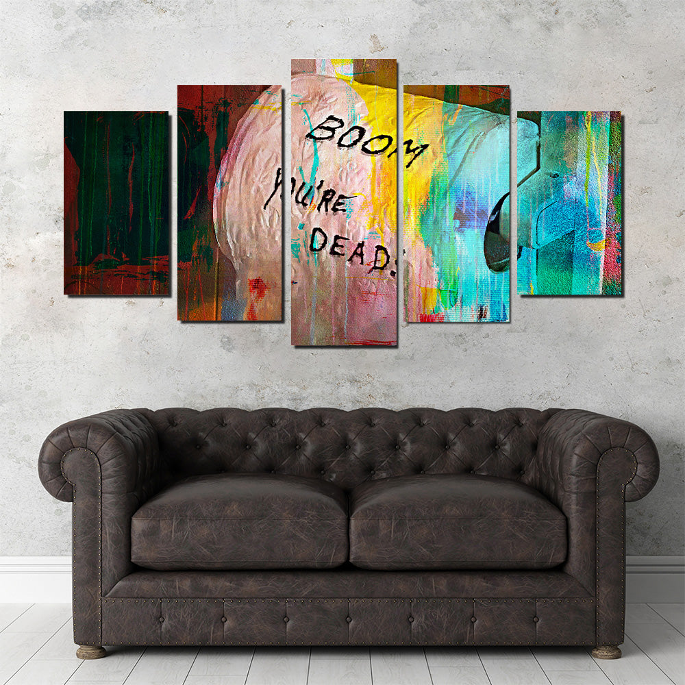 Lethal Weapon - Boom You're Dead Wall Art