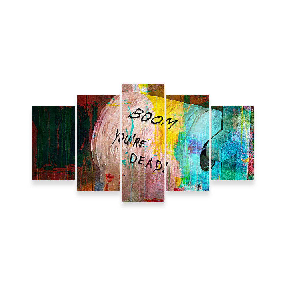 Lethal Weapon - Boom You're Dead Wall Art