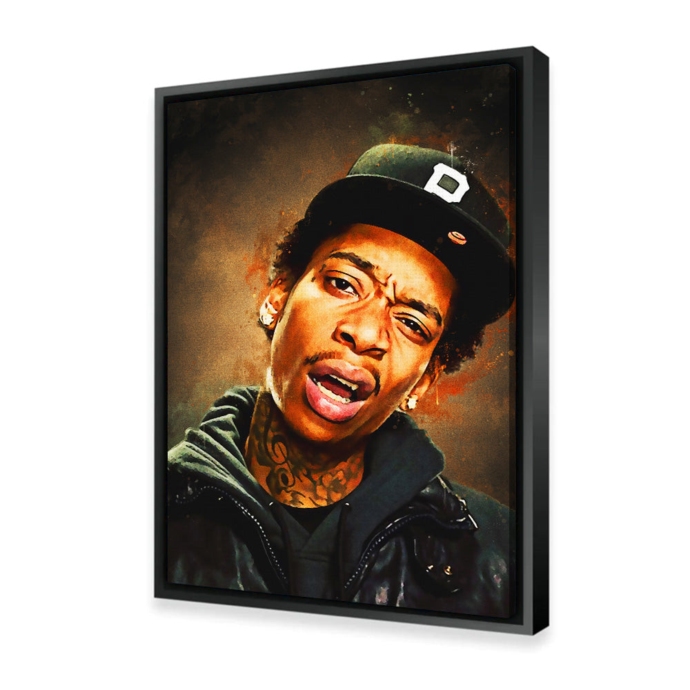 Wiz Khalifa Painting Wall Art