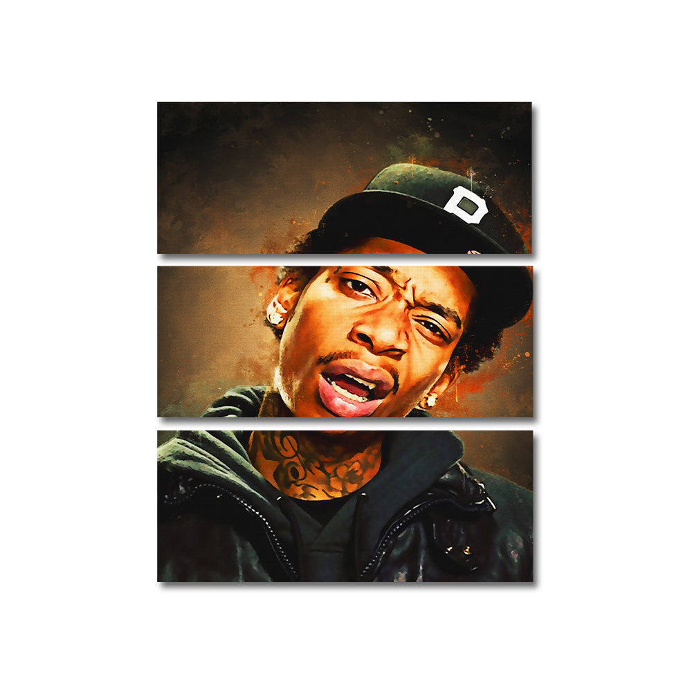 Wiz Khalifa Painting Wall Art