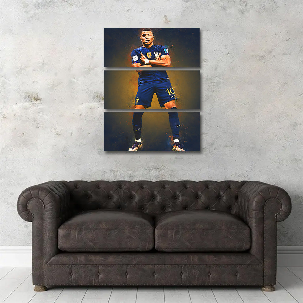 Kylian Mbappé Wall Art