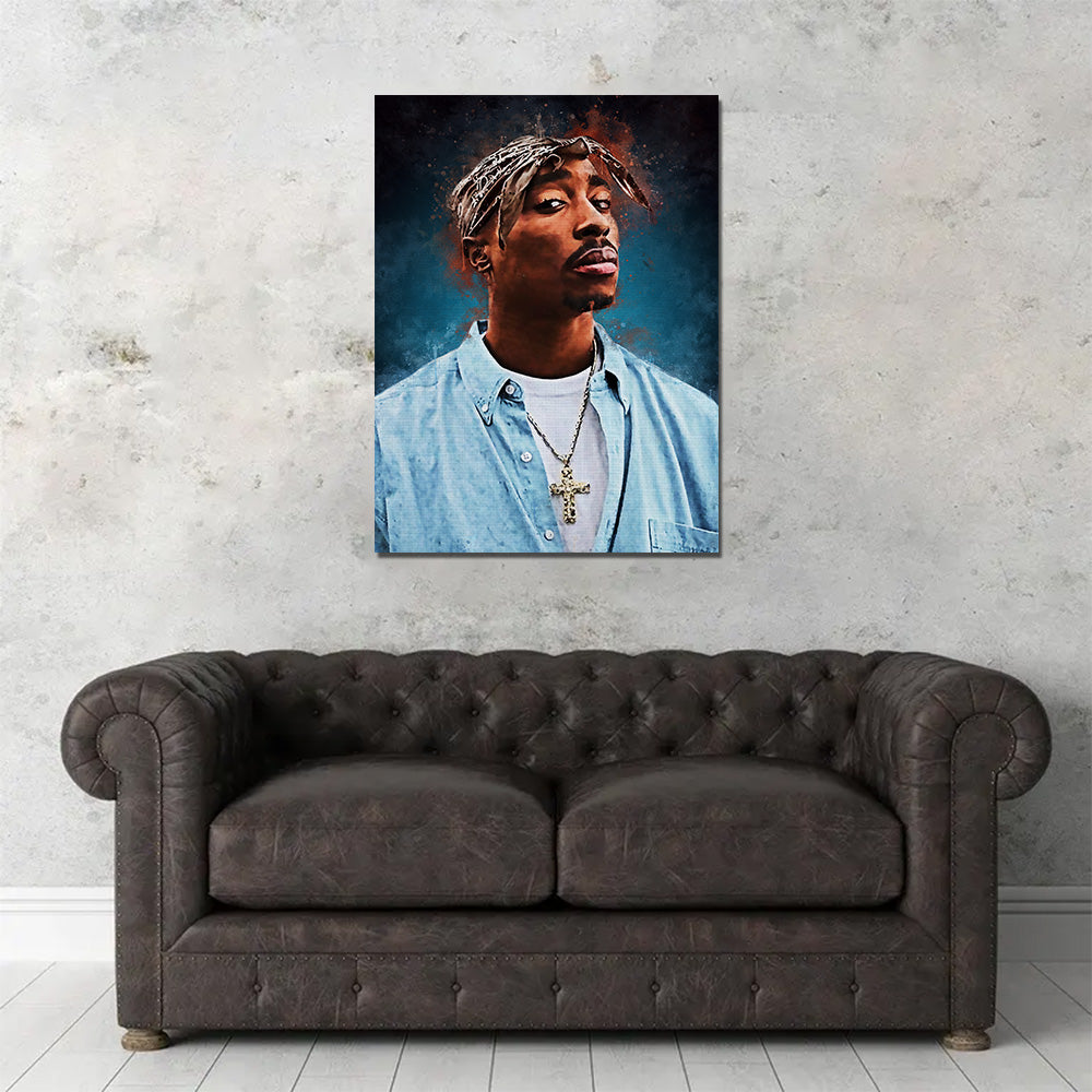 Tupac Painting Wall Art