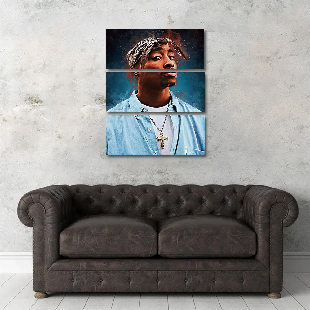 Tupac Painting Wall Art