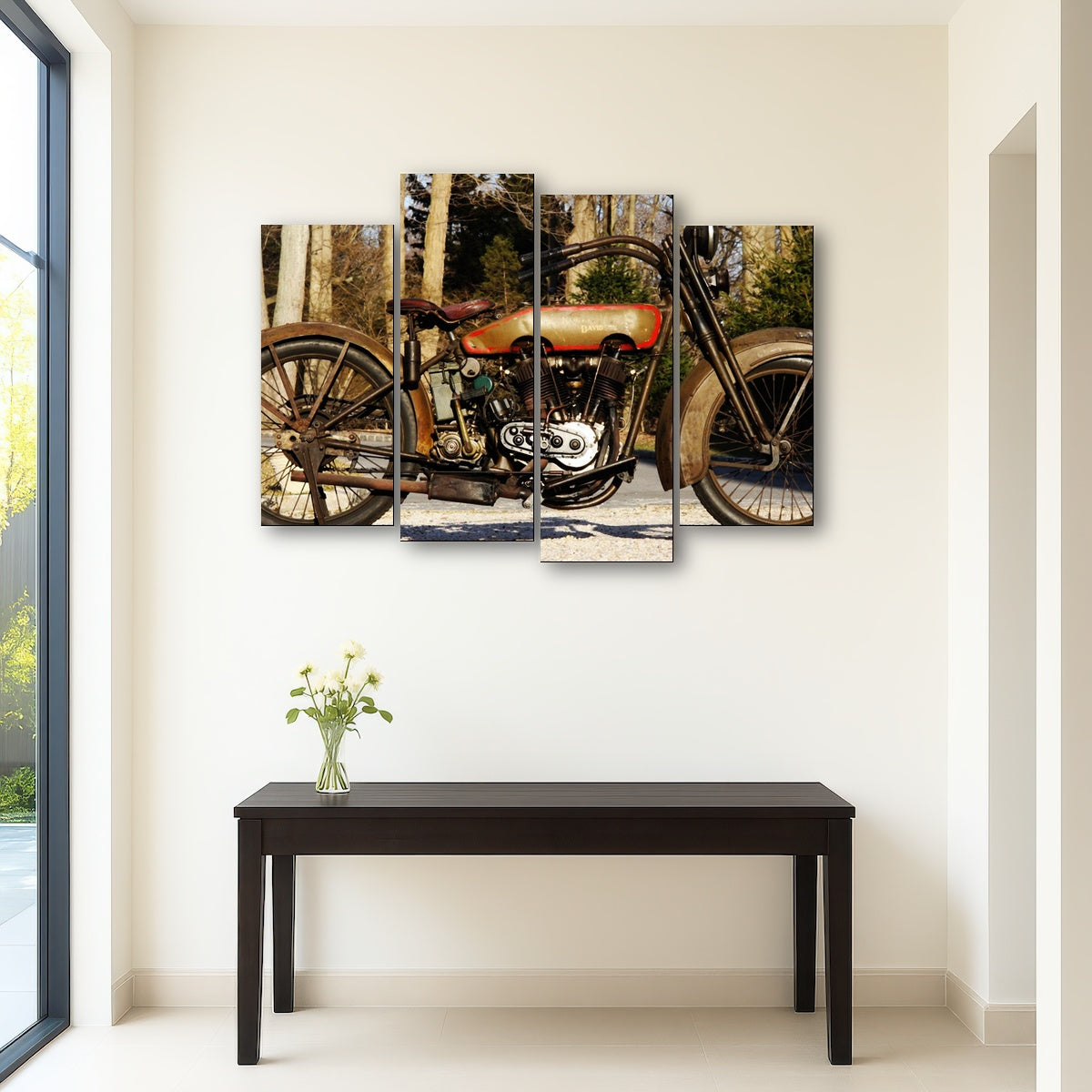 AUTO-MOCKUP ROOM | 1920's Harley Davidson