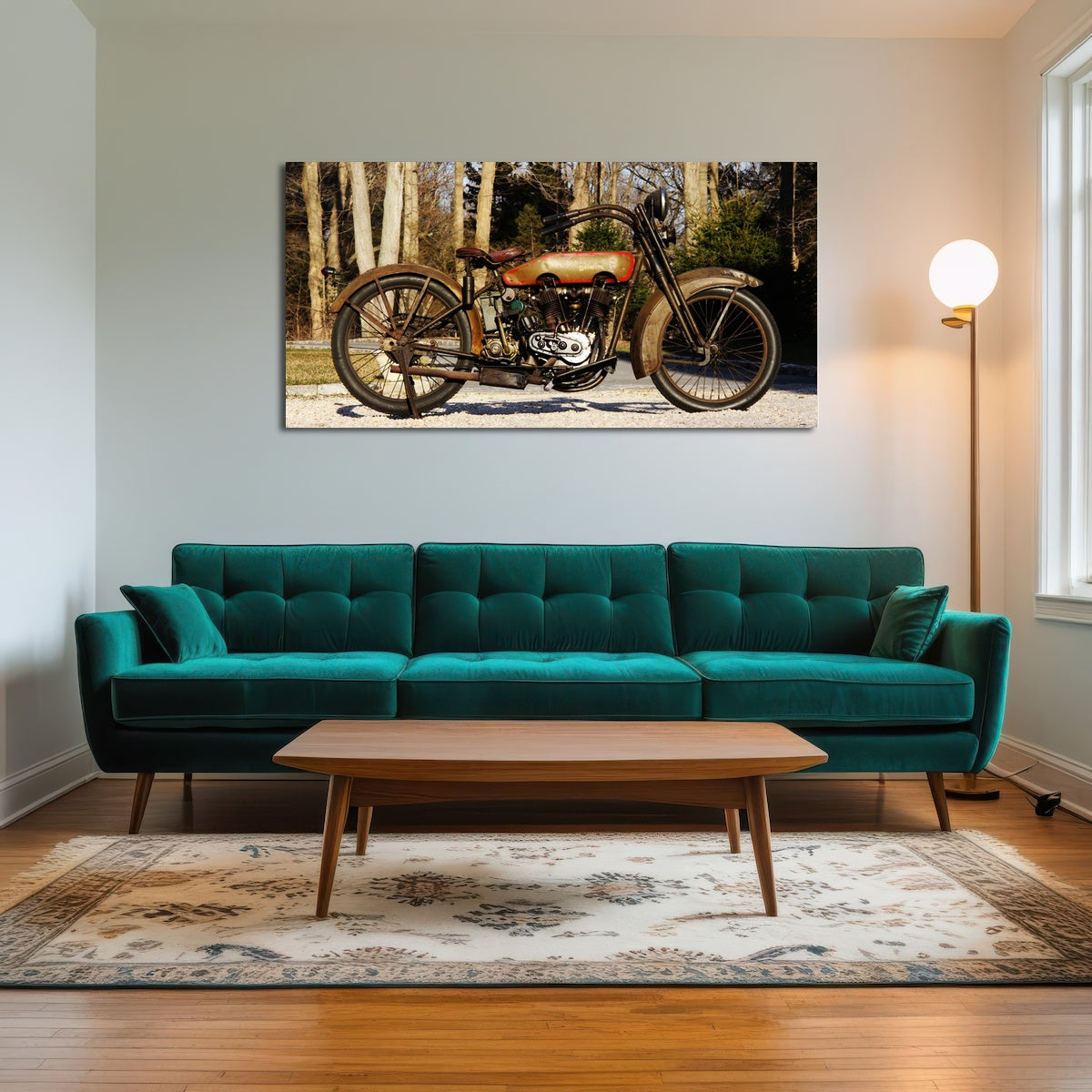 AUTO-MOCKUP ROOM | 1920's Harley Davidson
