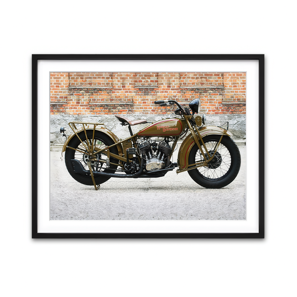 Framed Print 4x3 Black