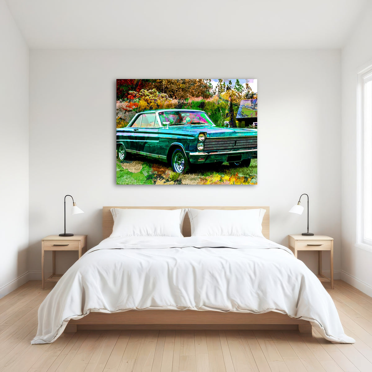 AUTO-MOCKUP ROOM | 1965 Mercury Comet Wall Art