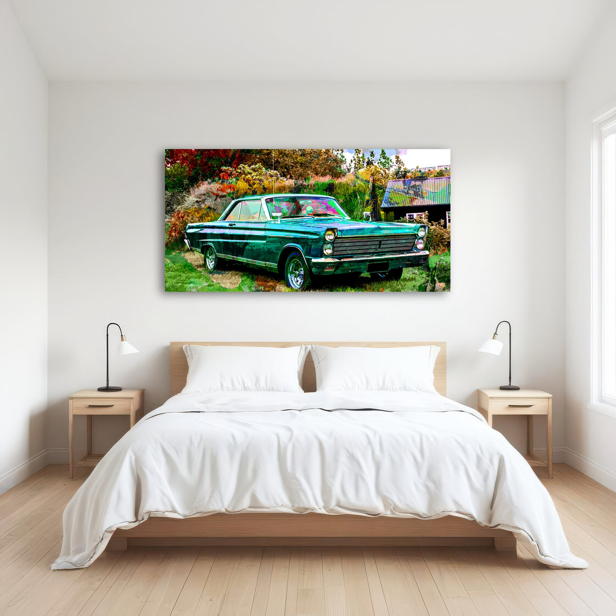 AUTO-MOCKUP ROOM | 1965 Mercury Comet Wall Art