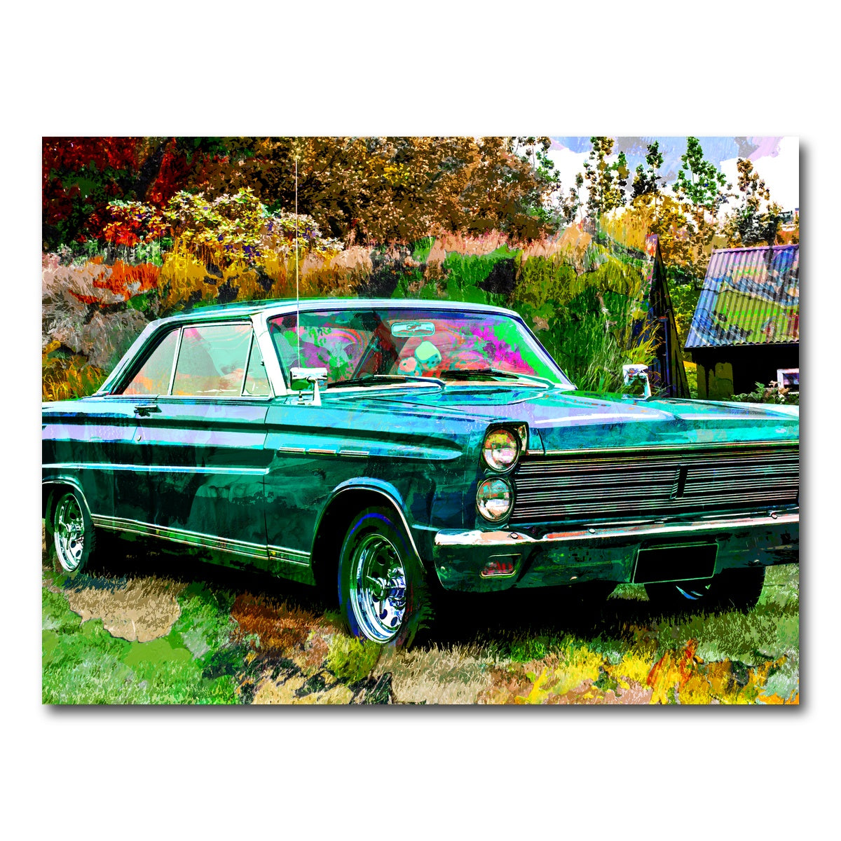 AUTO-MOCKUP WHITE | 1965 Mercury Comet Wall Art | 1 Piece | Gallery Wrapped | group=4x3