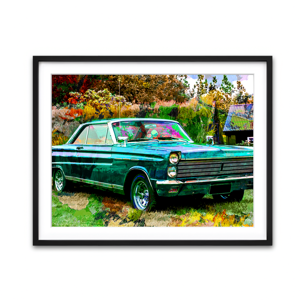 Framed Print 4x3 Black