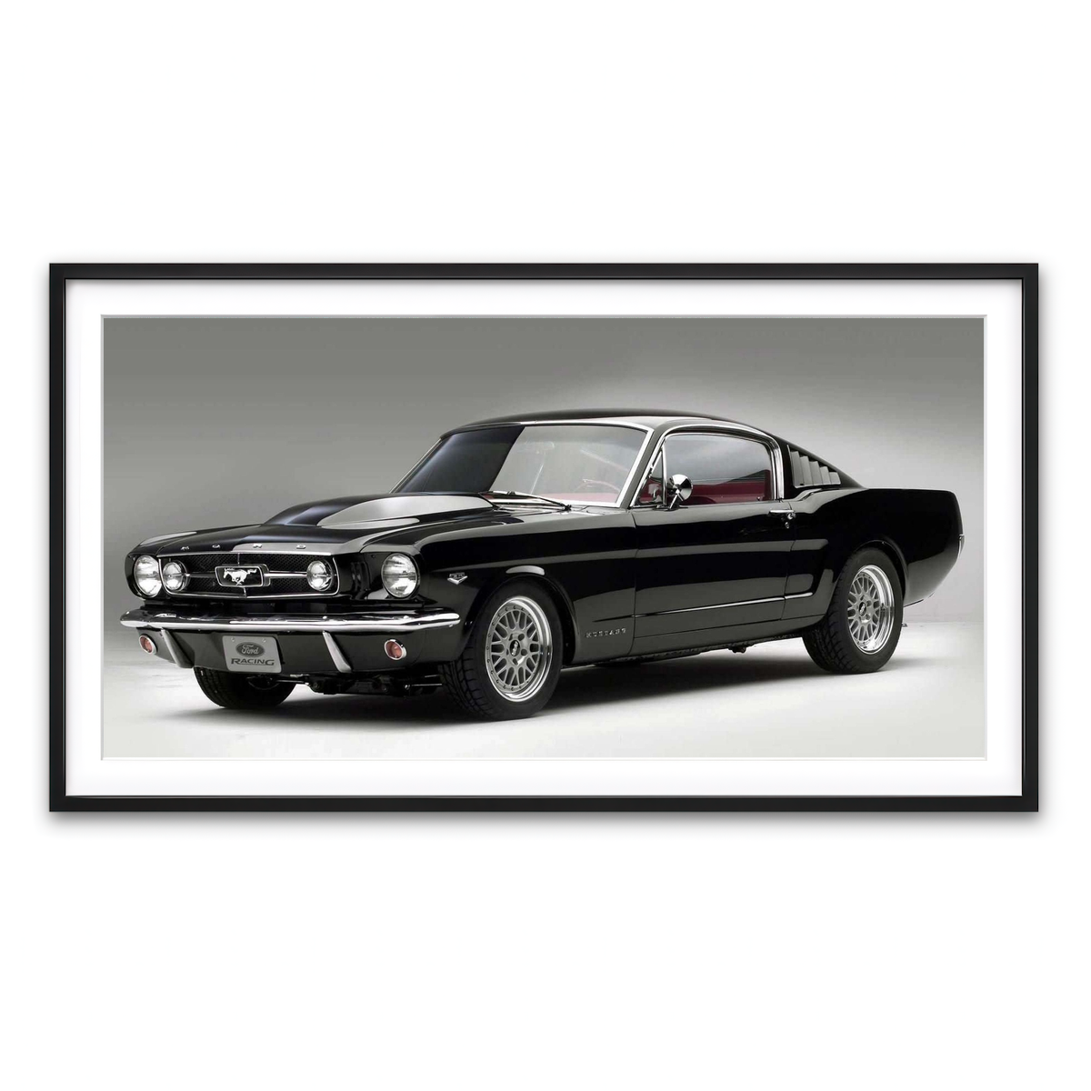 Framed Print 2x1 Black