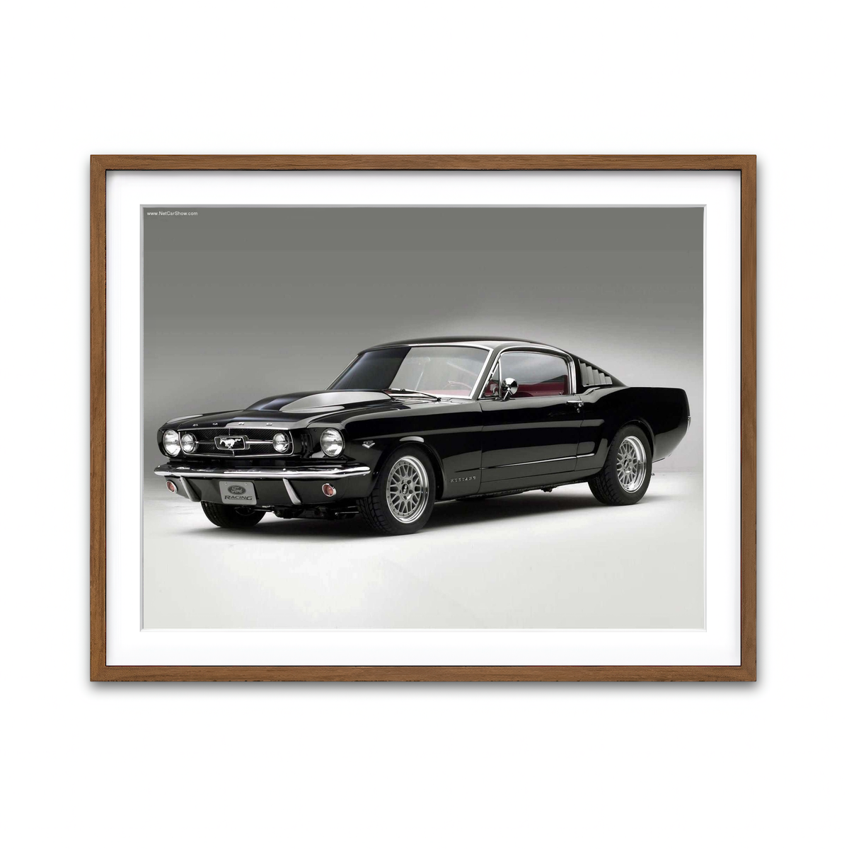 Framed Print 4x3 Walnut