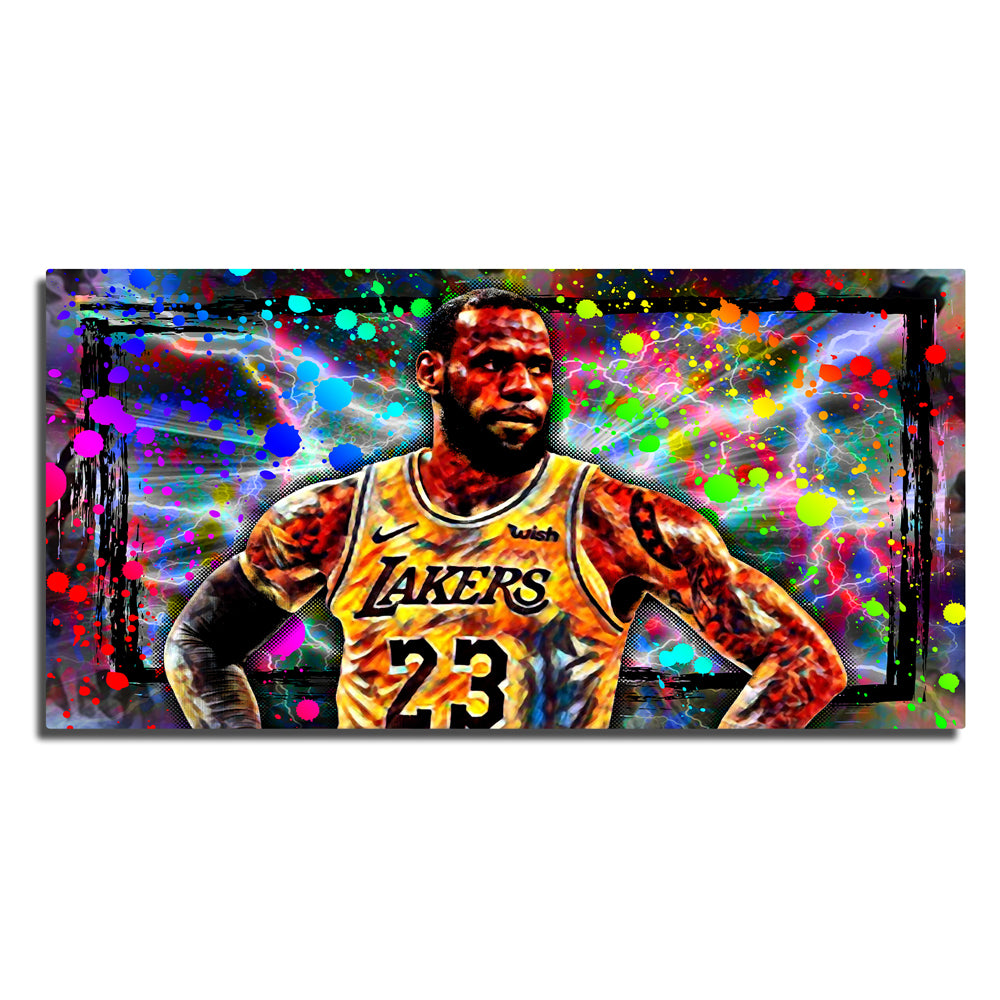 Abstract LBJ Panoramic Wall Art