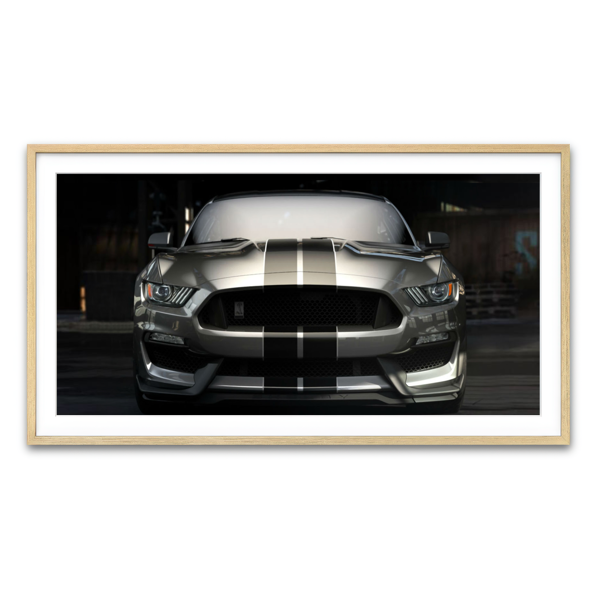 Framed Print 2x1 Natural