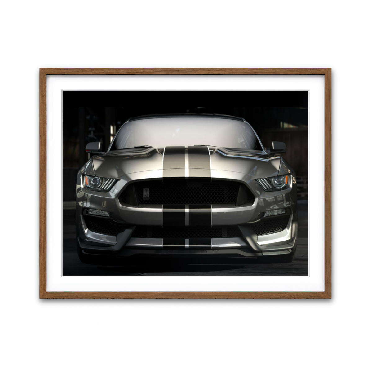 Framed Print 4x3 Walnut