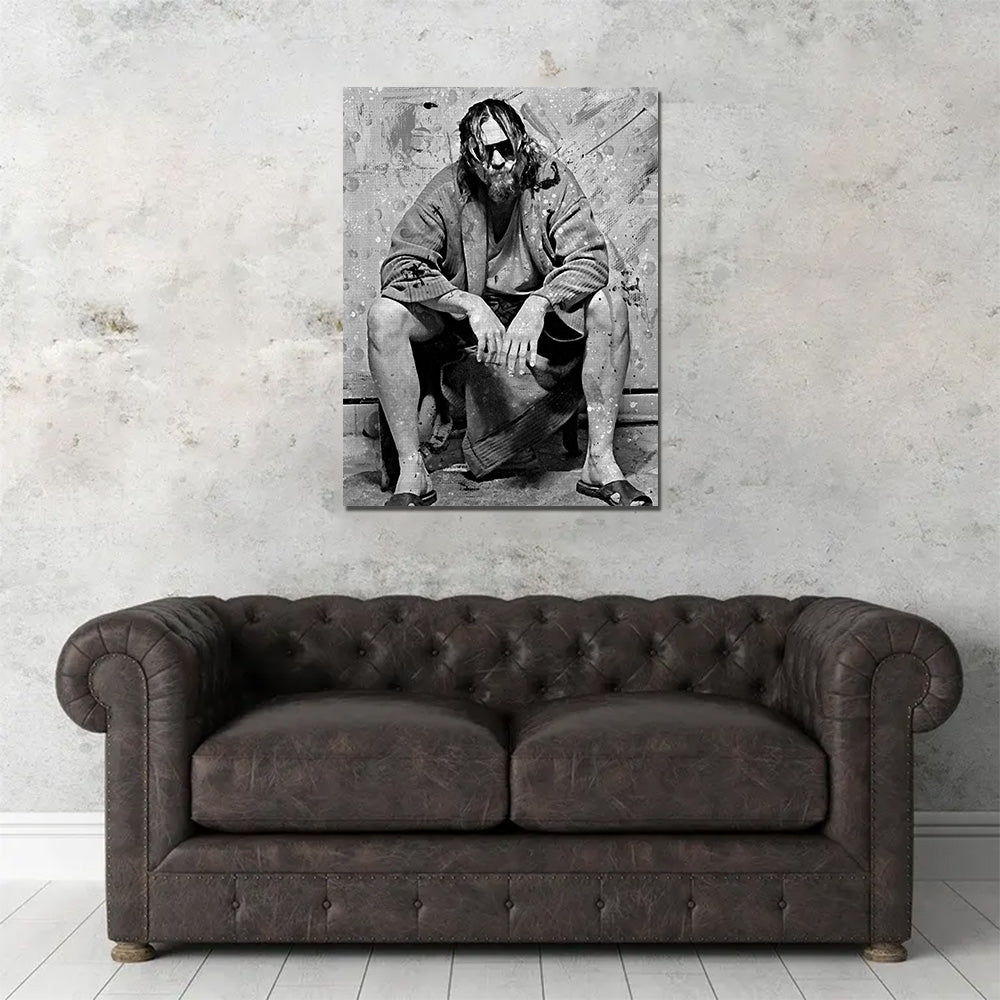 Lebowski Toilet Wall Art