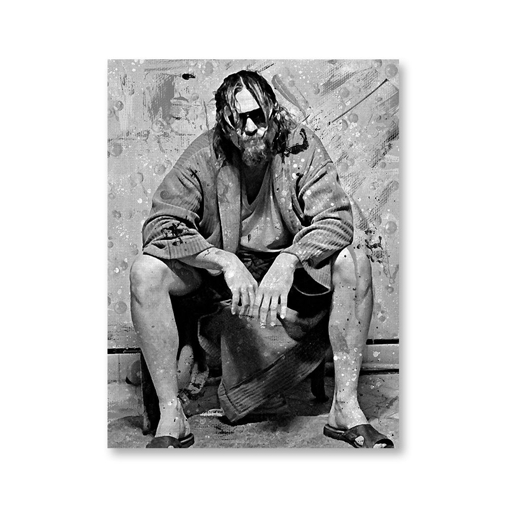 Lebowski Toilet Wall Art