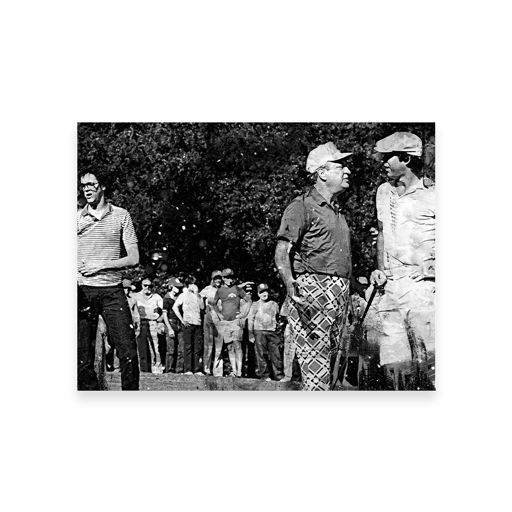 Al & Ty Caddyshack Grayscale