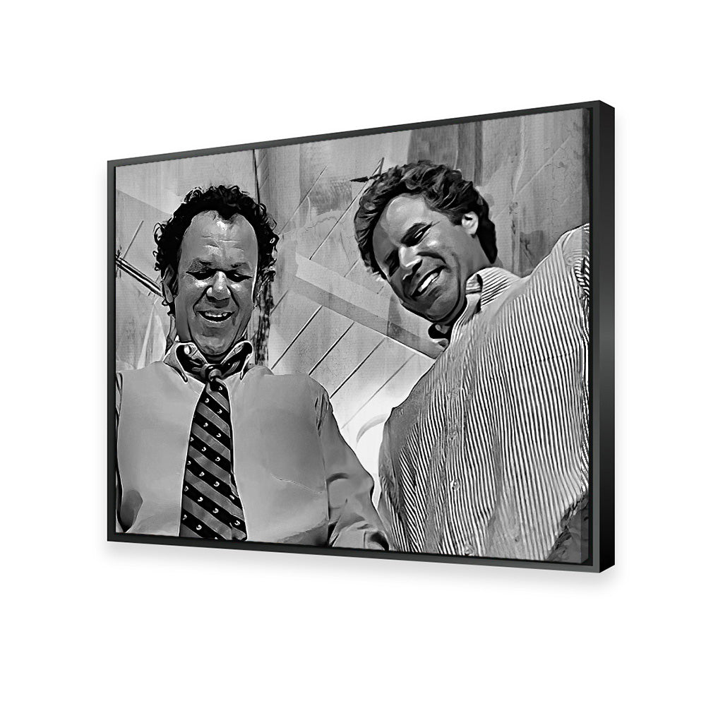 Step Brothers - Crossing Streams Grayscale