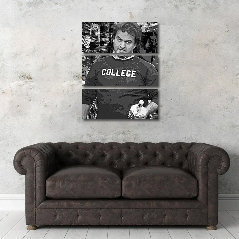 Animal House Grayscale Wall Art