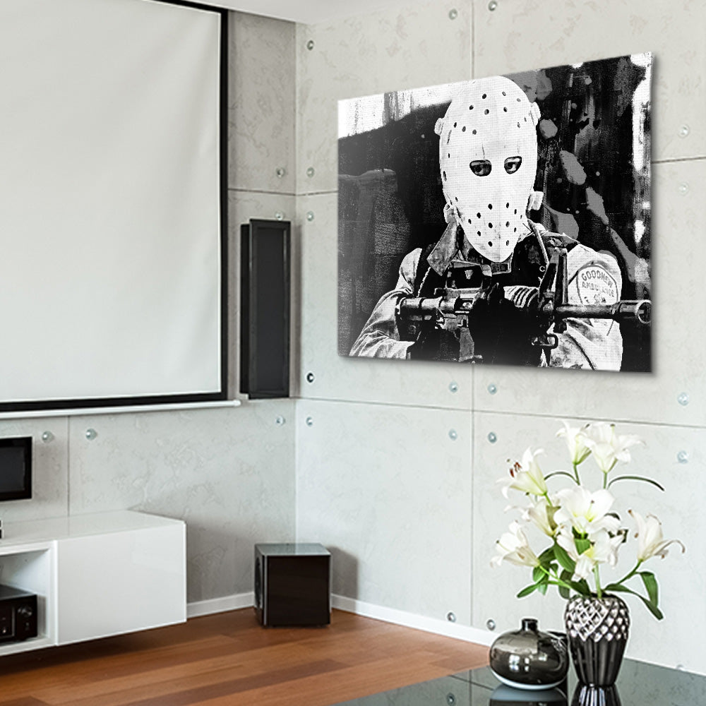 Heat - The Heist Grayscale Wall Art