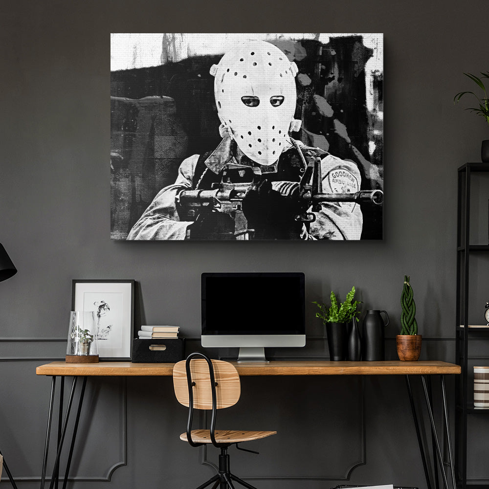 Heat - The Heist Grayscale Wall Art