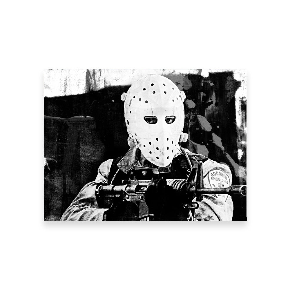 Heat - The Heist Grayscale Wall Art