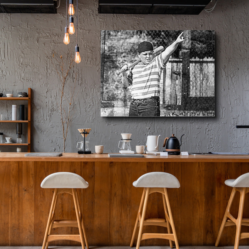 The Sandlot Grayscale Wall Art