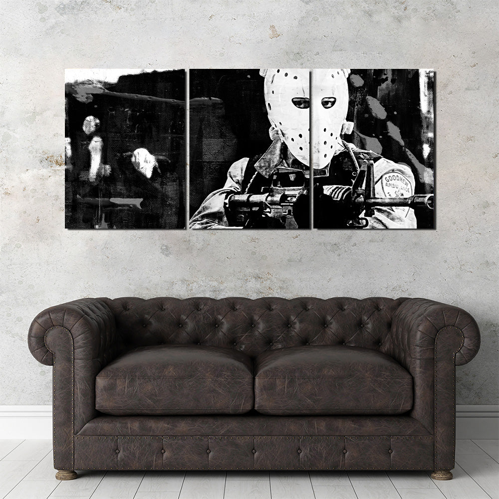 Heat - The Heist Grayscale Wall Art