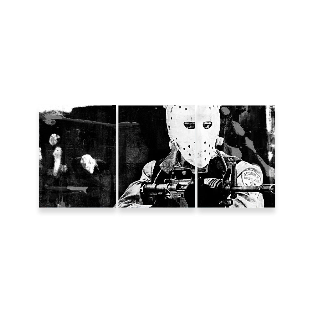 Heat - The Heist Grayscale Wall Art