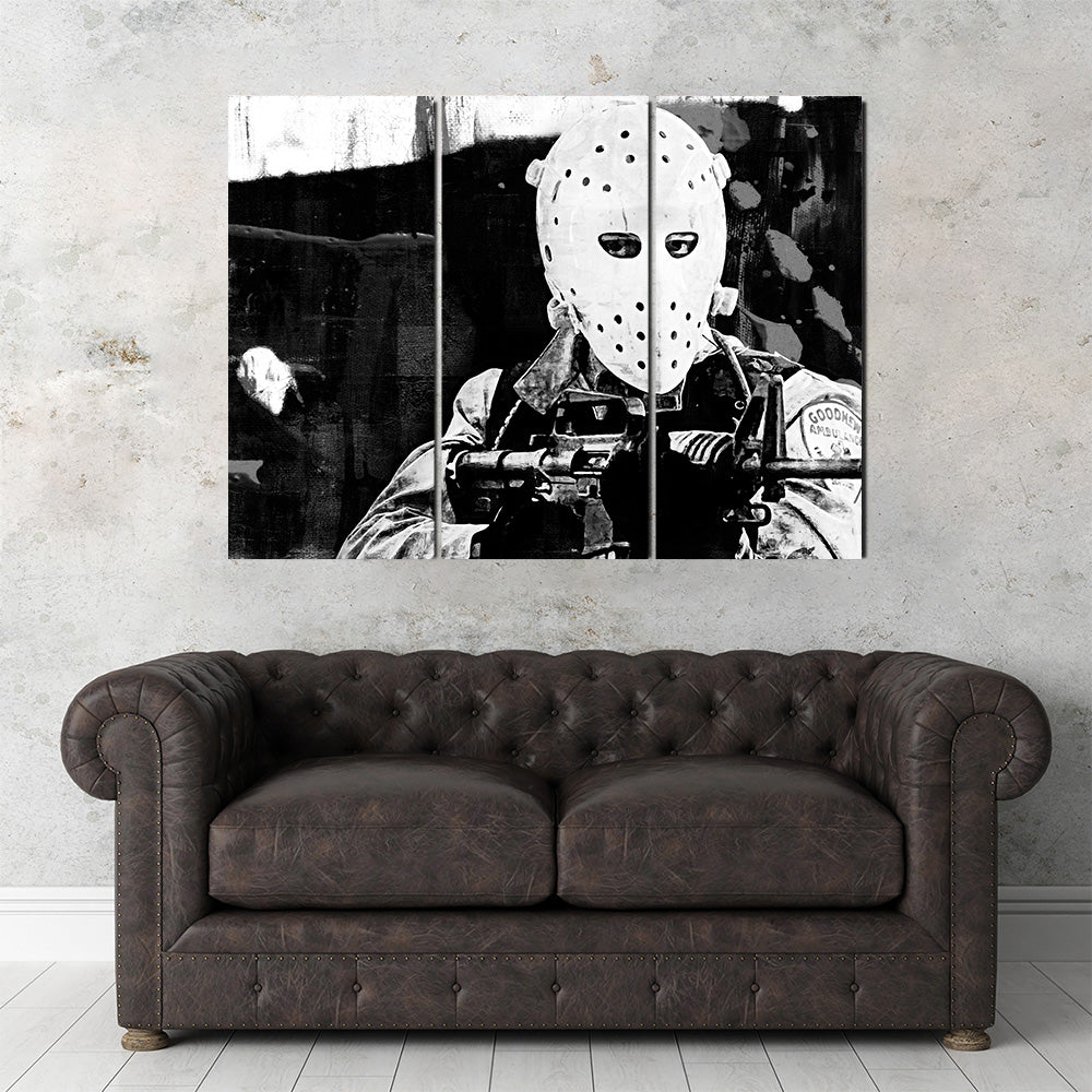 Heat - The Heist Grayscale Wall Art