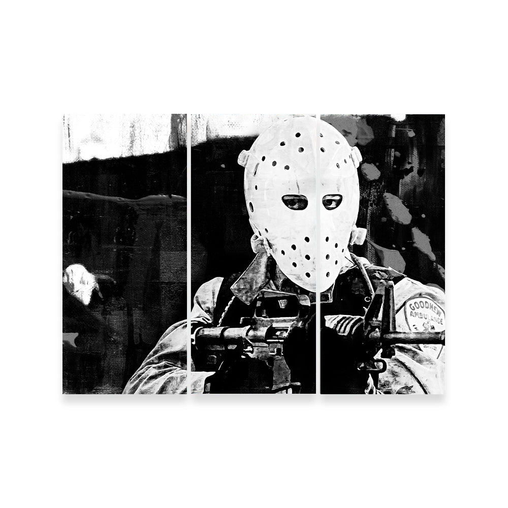 Heat - The Heist Grayscale Wall Art