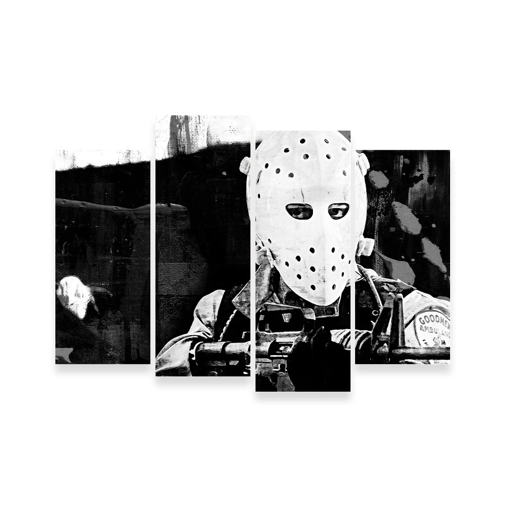 Heat - The Heist Grayscale Wall Art