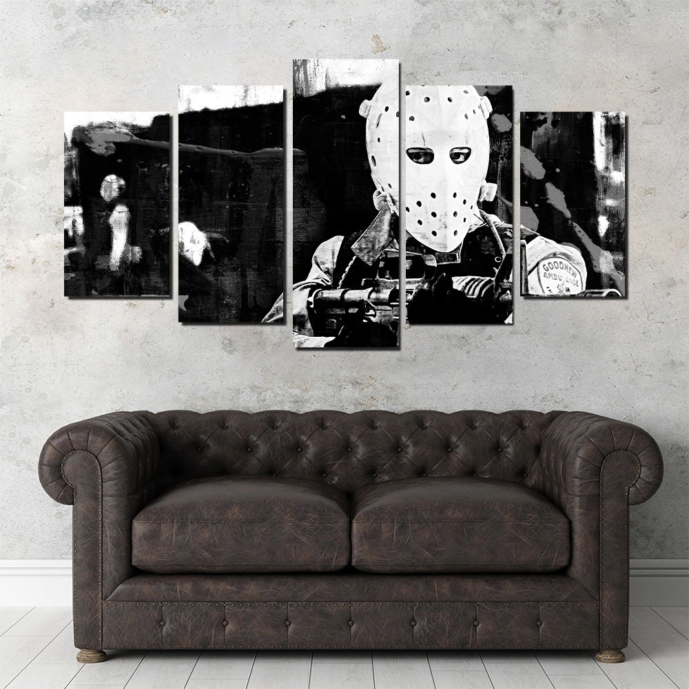 Heat - The Heist Grayscale Wall Art