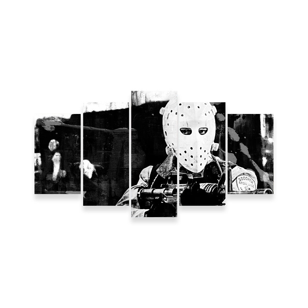Heat - The Heist Grayscale Wall Art