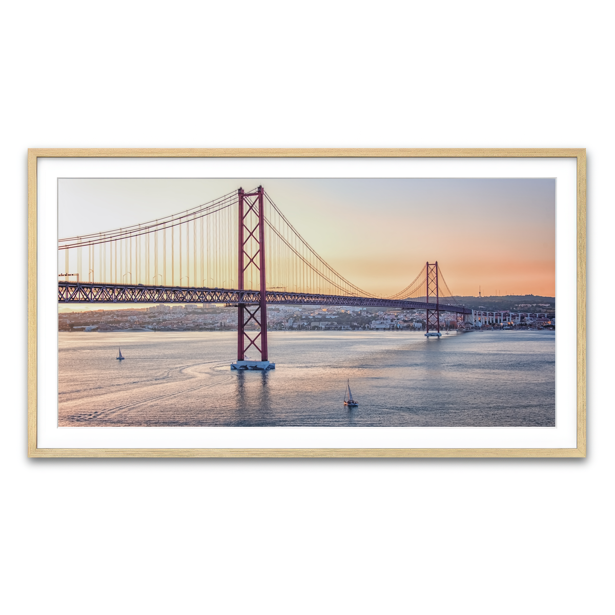 Framed Print 2x1 Natural