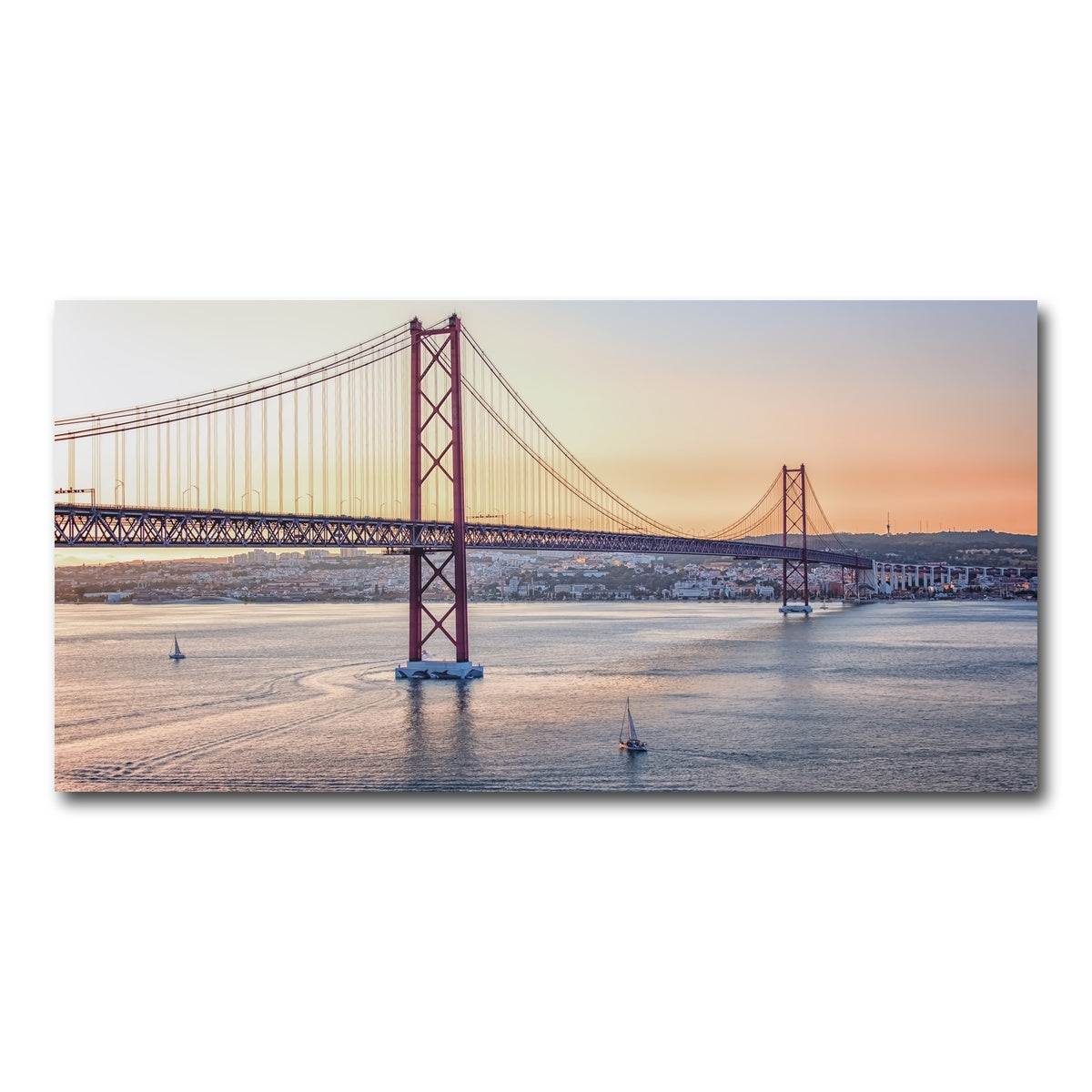 AUTO-MOCKUP WHITE | 25 de Abril Bridge | 1 Piece | Gallery Wrap Canvas | group=2x1