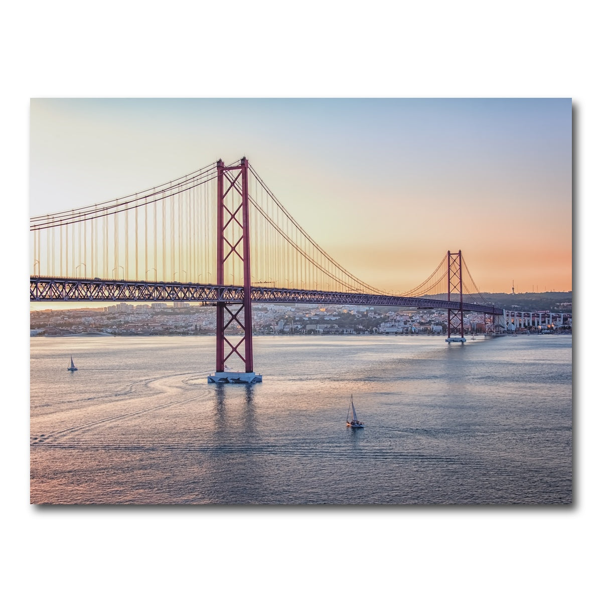 AUTO-MOCKUP WHITE | 25 de Abril Bridge | 1 Piece | Gallery Wrap Canvas | group=4x3