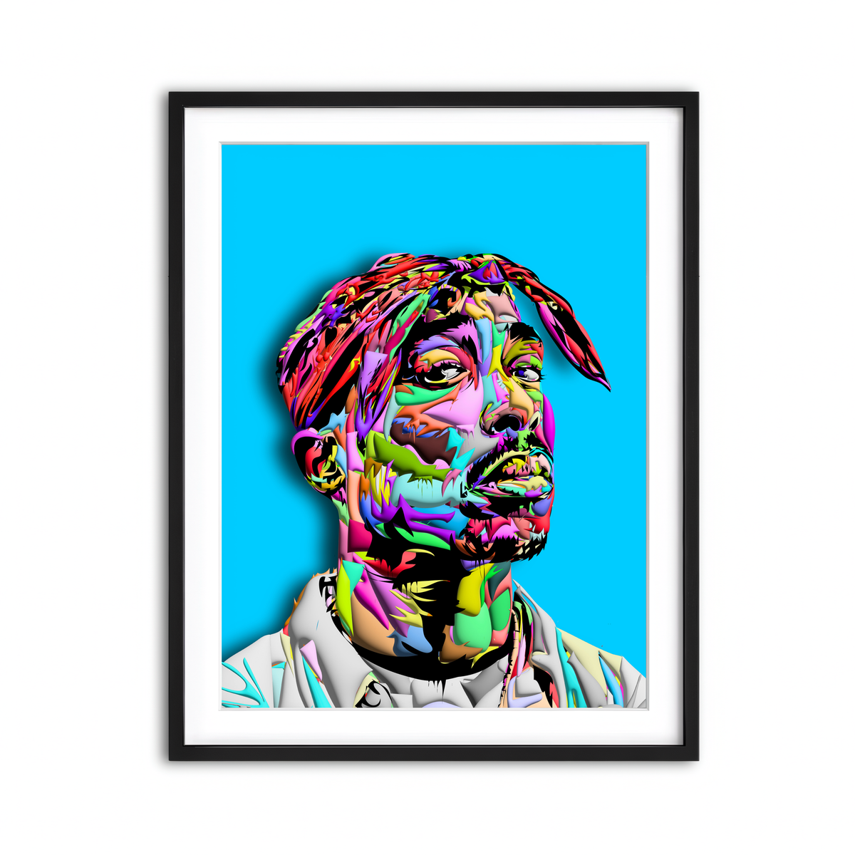 Framed Print 3x4 Black